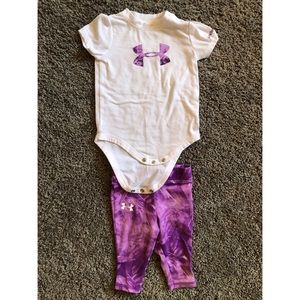 Under armor Onesie and pants set